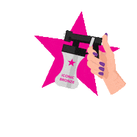 pink beauty Sticker by Iconic Bronze