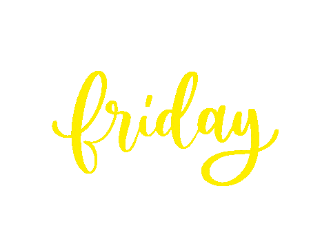 Friday Calligraphy Sticker