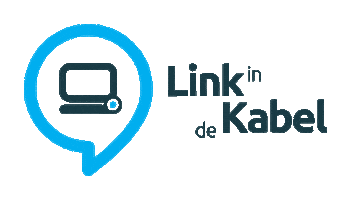 linkindekabel link kabel mediawijs link in de kabel Sticker
