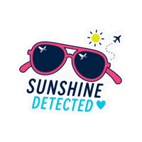 Summer Flying Sticker by Budapest Airport