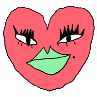 In Love Heart Sticker
