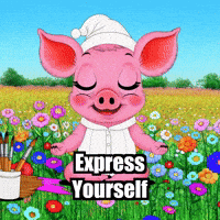 Express Yourself Wisdom GIF by The Pigasso