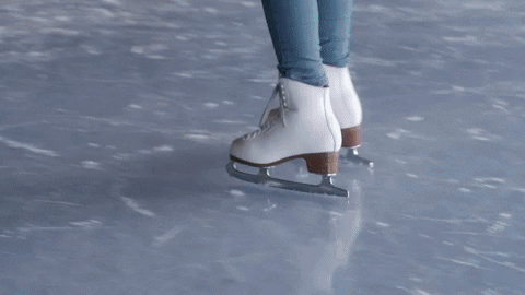 ice skating christmas GIF by Hallmark Channel