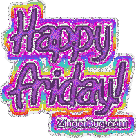 happy friday Sticker