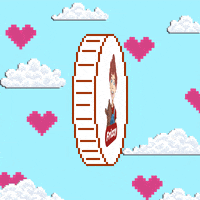 FrizzyBoy art cartoon hearts boy GIF