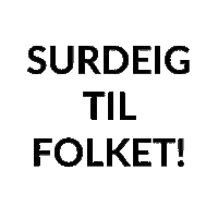 DalheimGaard dalheim dalheimgaard surdeigtilfolket dalheisurdeig Sticker