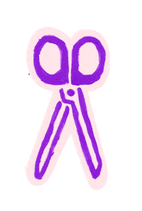 Loop Cut Sticker by Chispafest