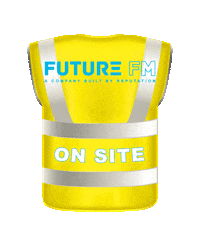 FutureFm air conditioning aircon facilities management shop fitting Sticker