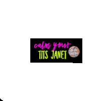 Janet Sticker by OH MY CAKERY