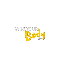 jackyourbody london body jack ldn Sticker