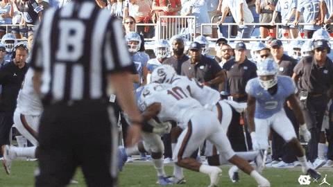 TarHeelFootball giphyupload football unc tar heels GIF