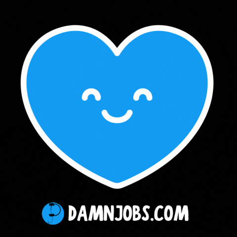 Good Vibes Smile GIF by Damnjobs