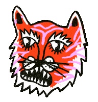 okmotionclub animation tiger roar liger Sticker