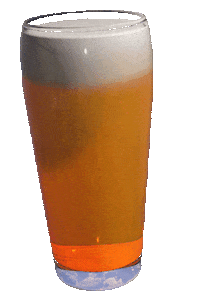 3D Beer Sticker by tracheotommy