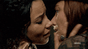 season 3 kiss GIF by Black Sails