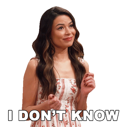 Miranda Cosgrove Idk Sticker by Paramount+