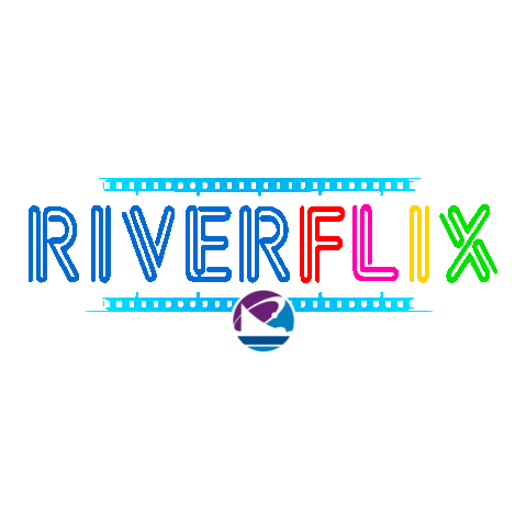 Riverflix Sticker by Exploration Place