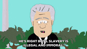 bill clinton slavery GIF by South Park 