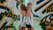 Volleyball Bison GIF by NDSU Athletics