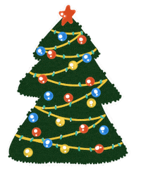 Happy Merry Christmas Sticker