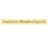 mytravellingbackpack travel traveltuesday mtbp mytravellingbackpack Sticker