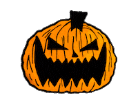 Jack O Lantern Halloween Sticker