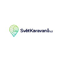 svetkaravanu camping pin karavan cestovani Sticker