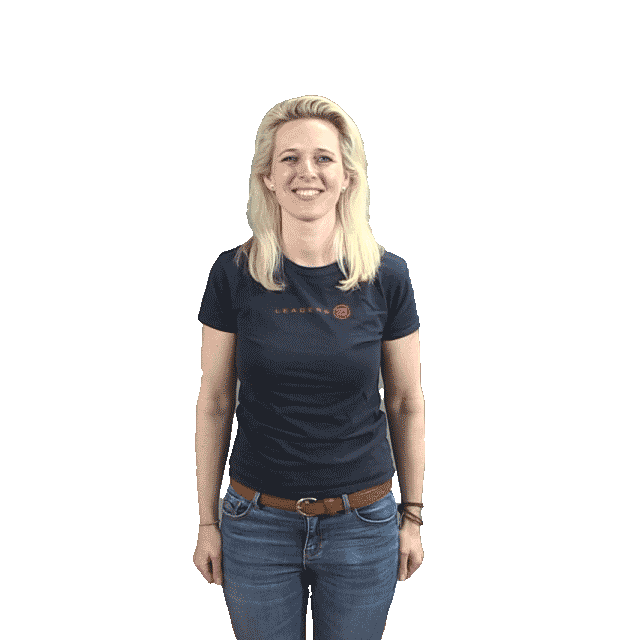 leaders21com point right spotlight look right Sticker