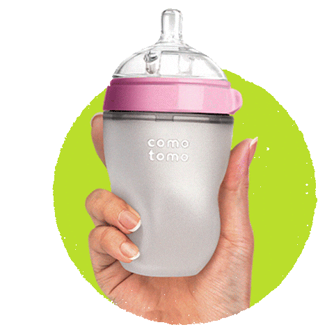 goodtobehome baby bottle good to be home comotomo goodtobehome Sticker