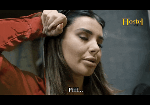 Hostel Reaction GIF by Anabel Magazine