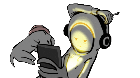 Scroll Wow Sticker by CC0 Studios