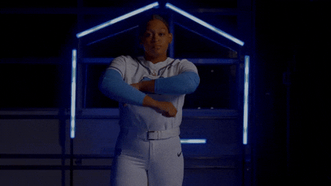 Serious Softball GIF by UNC Tar Heels