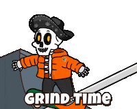 Work Hard Lets Go Sticker by BEARISH