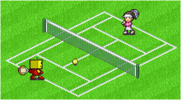 Tennis 8Bit GIF