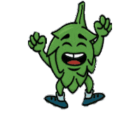 avngebrewing beer hops avnge Sticker