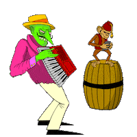 Monkey Dancing Sticker by Zachary Sweet