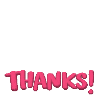 Thank U Sticker by AlwaysBeColoring