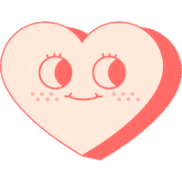Heart Love Sticker by Hypersthène