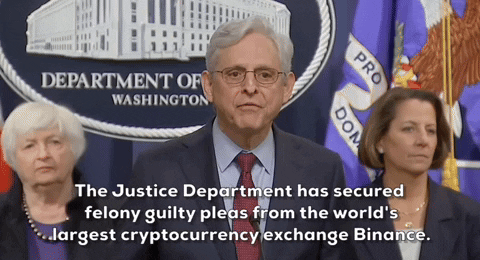 Merrick Garland Cryptocurrency GIF by GIPHY News