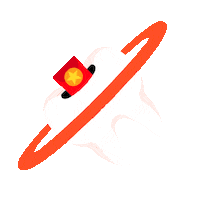 Outer Space Sticker by Yeremia Adicipta