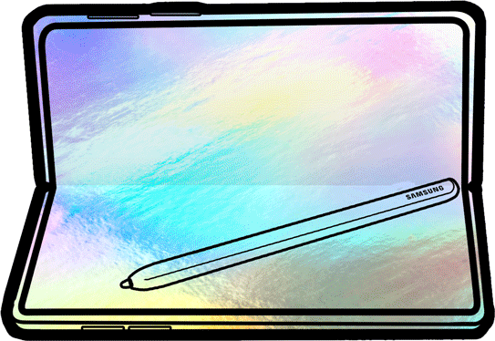Samsungsg giphyupload phone galaxy flip GIF