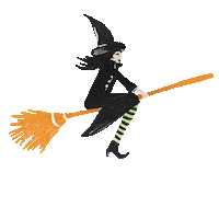 Halloween Witch Sticker by Rifle Paper Co.