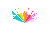 Happy Rainbow Sticker by Muchable