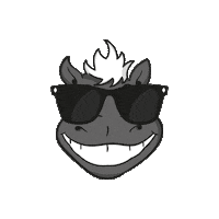 Sunglass Die Fohlen Sticker by Borussia Mönchengladbach