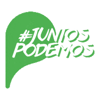 Juntospodemos Pode Sticker by Podemos 20