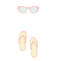 Summer Beach Sticker