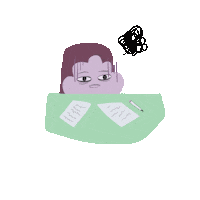 chrstasv study stress depression stressed Sticker