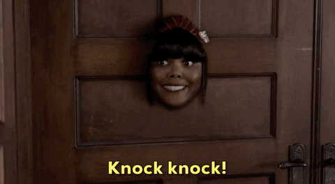 Knock Knock Reaction GIF by CBS