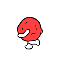 furiirakun おにぎり 梅干し umeboshi furiirakun Sticker