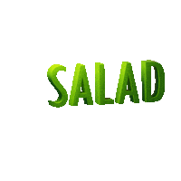 Sarah_Rain food health healthy salad Sticker
